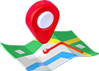 location 3d icon